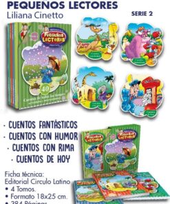 Biblioteca De Los Pequeños Lectores Serie 2 - 4 LIBROS LILIANA CINETTO