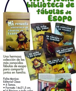 MI PEQUEÑA BIBLIOTECA DE FABULAS DE ESOPO
