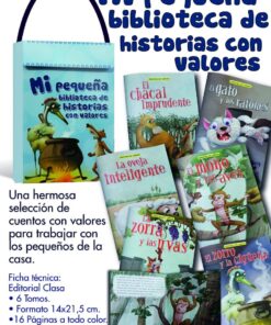 Mi pequeña biblioteca de historias con valores