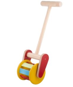 SONAJERO RODARI CON ARRASTRE MADERA DIDACTICO CON CASCABEL