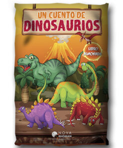 DINOSAURIOS - LIBRO ALMOHADA UN CUENTO DE DINOSAURIOS